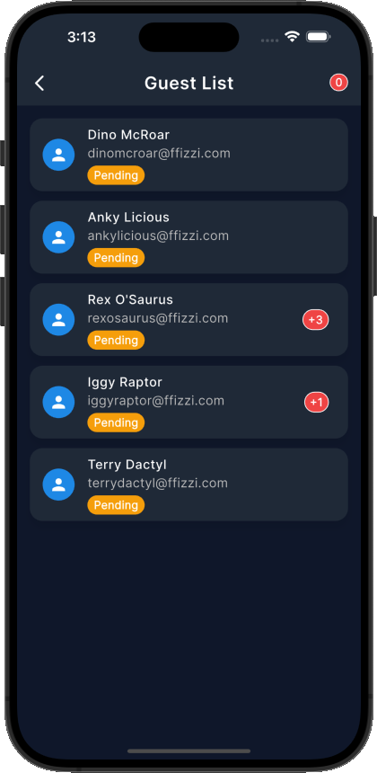 ffizzi app screenshot